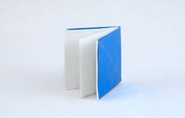 Origami Notebook by Martin Wall. Folded by Gilad Aharoni on giladorigami.com