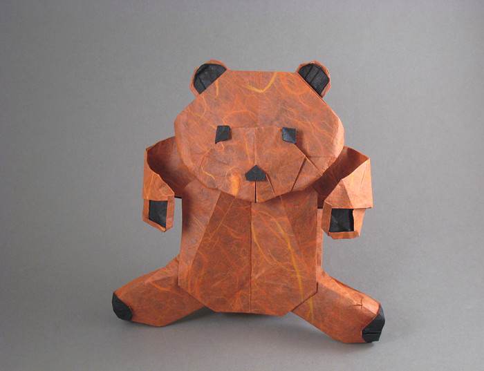 Origami Fluffy by Marc Kirschenbaum. Folded by Gilad Aharoni on giladorigami.com