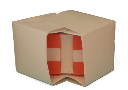 Origami ModulAr Cube by Michel Grand on giladorigami.com
