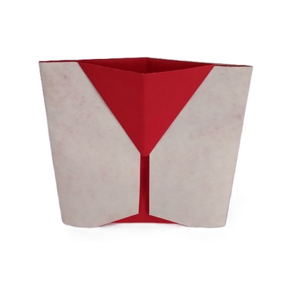 Origami Drink card 3D by Michel Grand on giladorigami.com