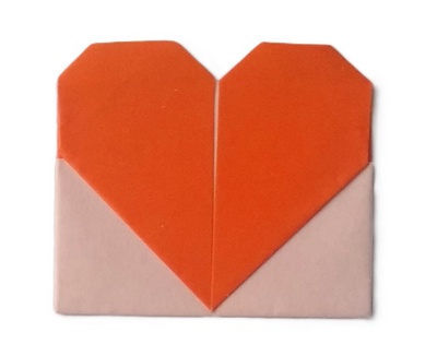 Origami Heart by Kumasaka Hiroshi on giladorigami.com