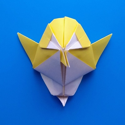 Origami Little bird by Christophe Curat on giladorigami.com