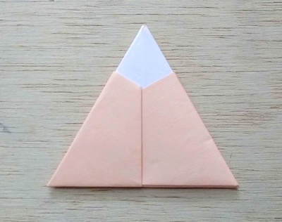 Origami Monk trianglenv by Michel Grand on giladorigami.com