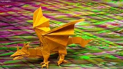 Origami Smart Dragon by Ouchi Koji on giladorigami.com