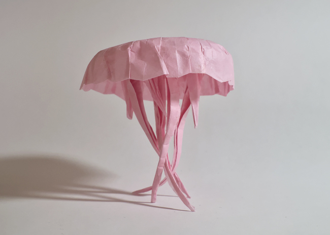 Origami Jellyfish by Manuel Sirgo on giladorigami.com