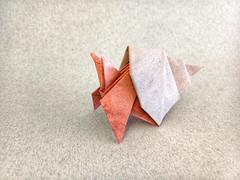 Origami Hermit crab by Matsuno Yukihiko on giladorigami.com