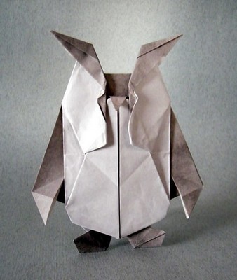 Origami Grandpa Owl by Nicolas Terry on giladorigami.com