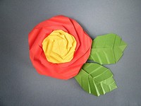 Origami Wild rose by Yara Yagi on giladorigami.com