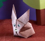 Origami Rabbit - inflatable by Traditional on giladorigami.com