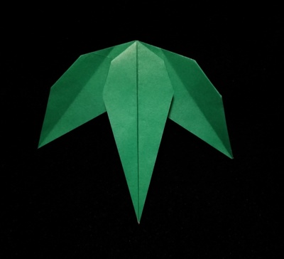 Origami Bamboo grass by Mieko Seta on giladorigami.com