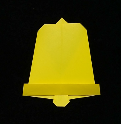 Origami Bell by Toshie Takahama on giladorigami.com