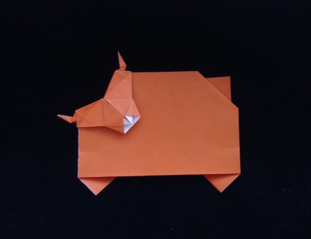 Origami Bull by Aoyagi Shoko on giladorigami.com