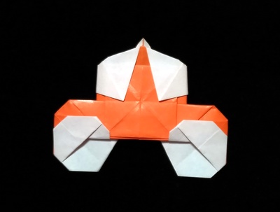 Origami Carriage by Nakamoto Yoko on giladorigami.com