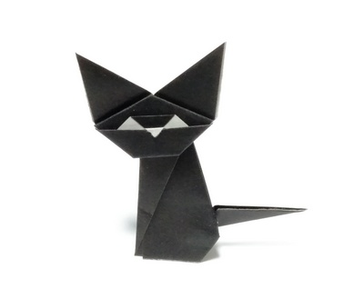 Origami Cat by Eiji Tsuchito on giladorigami.com