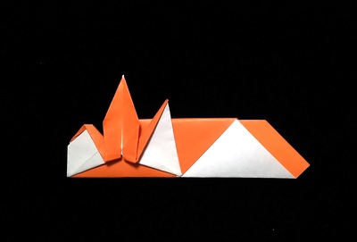 Origami Crane chopsticks envelope by Ishibashi Minako on giladorigami.com