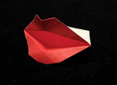 Origami Cup with lips by Suzuki Emiko on giladorigami.com
