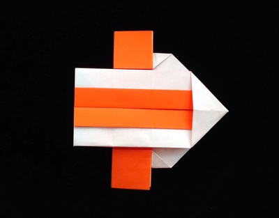Origami Division sign by Katsushi Nosho on giladorigami.com