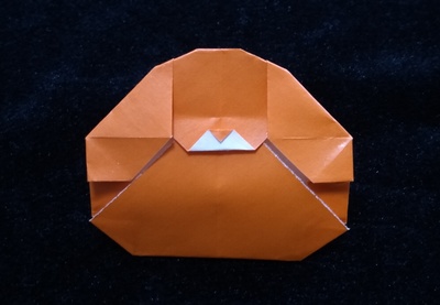 Origami Dog-shaped envelope by Kameyama Masayo on giladorigami.com