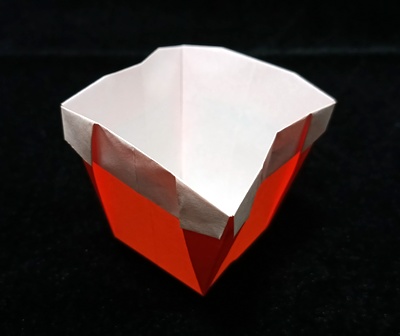 Origami Flower pot by Janson Chow on giladorigami.com