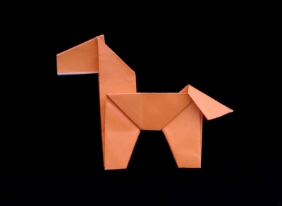 Origami Horse by Keiji Kitamura on giladorigami.com
