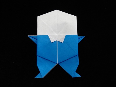 Origami Humpty dumpty by Aoyagi Shoko on giladorigami.com