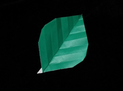 Origami Leaf by Traditional on giladorigami.com