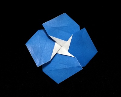 Origami Letter fold by V