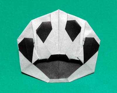 Origami Paw print by Isono Yoko on giladorigami.com