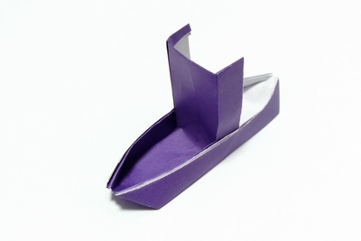 Origami Sailboat by Koya Ohashi on giladorigami.com