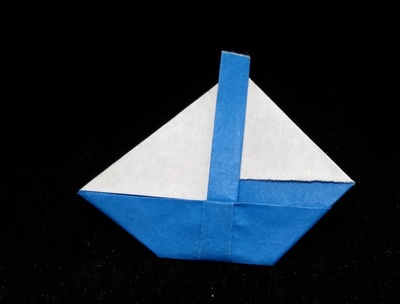 Origami Sailboat by Zsuzsanna Kricskovics on giladorigami.com