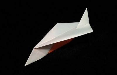 Origami Shuttle by Teisuke Maruta on giladorigami.com