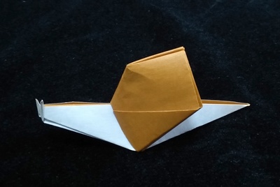 Origami Snail by Masatsugu Tsutsumi on giladorigami.com