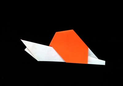 Origami Snail by Yamada Katsuhisa on giladorigami.com