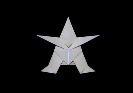 Origami Starry child by Muraoka Takeko on giladorigami.com