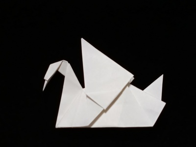 Origami Swan by Koya Ohashi on giladorigami.com