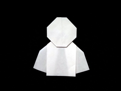 Origami Talisman for fine weather by Yamada Katsuhisa on giladorigami.com