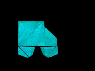 Origami Truck by Haui Balazs on giladorigami.com