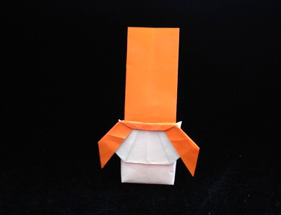 Origami Wall pocket by Iseki Sei on giladorigami.com