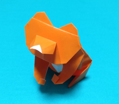 Origami Bear - dancing by Oriol Esteve on giladorigami.com