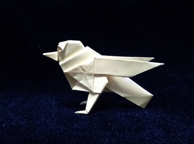 Origami Canary by John Montroll on giladorigami.com