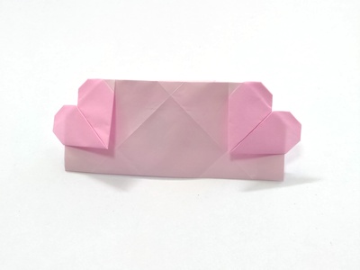 Origami Card with double hearts by Francis Ow on giladorigami.com