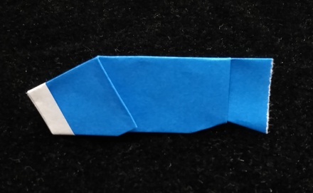 Origami Carp streamer by Asahi Isamu on giladorigami.com