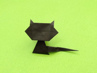 Origami Cat by Aoyagi Shoko on giladorigami.com