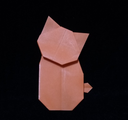 Origami Cat by Asada Akio on giladorigami.com