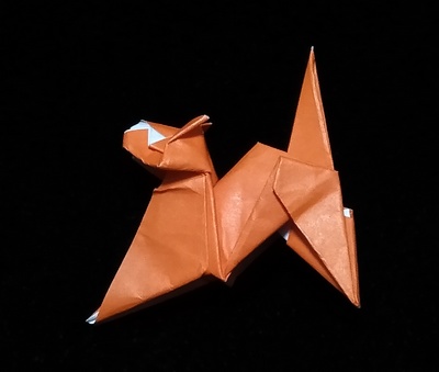 Origami Cat by Oriol Esteve on giladorigami.com