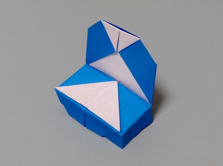 Origami Chair by Kimura Matsuyo on giladorigami.com