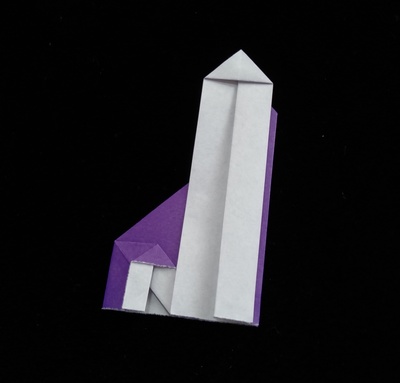 Origami Church by Kunihiko Kasahara on giladorigami.com