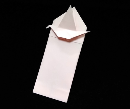 Origami Crane bookmark by Anthony Nguyen on giladorigami.com