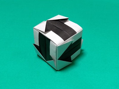 Origami Direction dice by Jun Maekawa on giladorigami.com