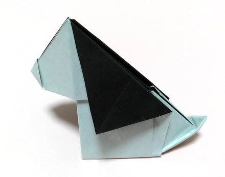 Origami Dog by Aoyagi Shoko on giladorigami.com